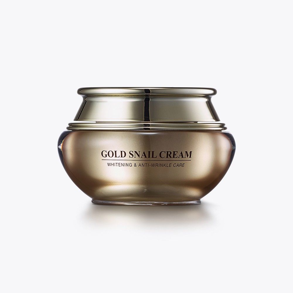 GSLEY 24K Gold Snail Cream 60ml Premium Anti Aging Deep Moisturizer Firming Face Cream _ Made in Korea